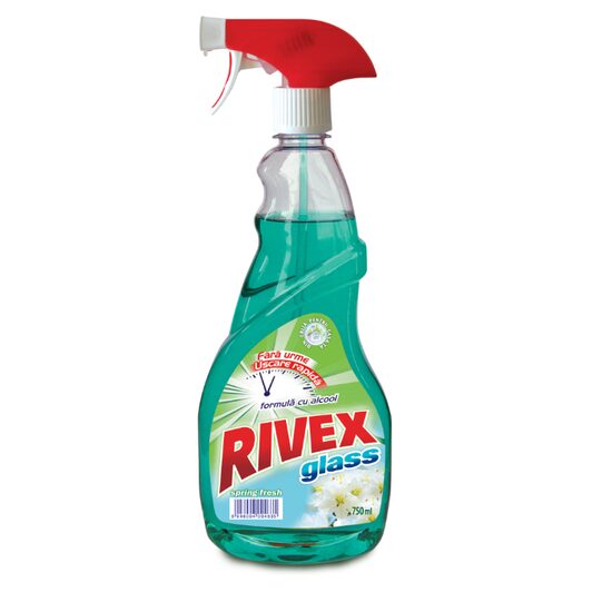Solutie pentru curatat geamuri Rivex Glass Spring Fresh, 750 ml