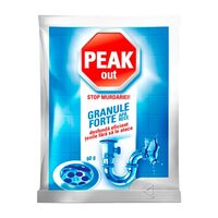 Granule pentru desfundarea tevilor Peak Out, apa rece, 60 g