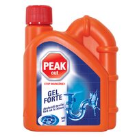 Detergent gel pentru desfundat tevi Peak Out Forte, 500 ml