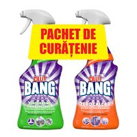 Pachet CILLIT Bang Limescale & Grime + Degresant, 2 x 750 ml