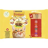 Hrană umedă pentru pisici Friskies Multipack Adult 4x85 g