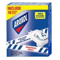 Aroxol Aparat Electric cu 10 Pastile Împotriva Țânțarilor