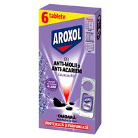 Aroxol Gel Antimolii și Antiacarieni cu Lavandă 6 Bucăți
