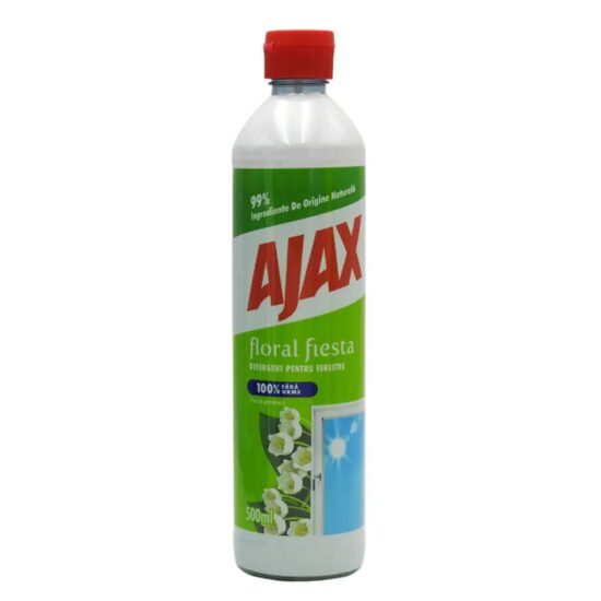 Solutie, Ajax, Geam Rezerva 500 ml Floral Fiesta12B)