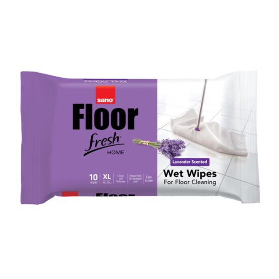 Servetele cu aroma de lavanda pentru podele Sano Floor, 10 buc.