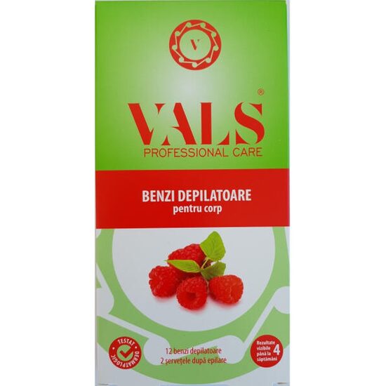 Vals Benzi Depilatoare pentru Corp 12 Bucăți