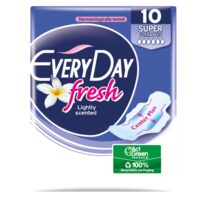 EVERYDAY Absorbante Fresh Super – 10 bucăți