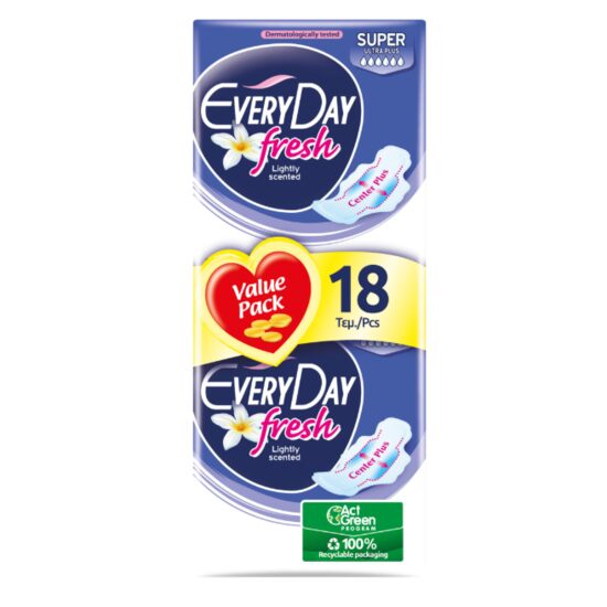 EVERYDAY Absorbante Fresh Super – 18 bucăți