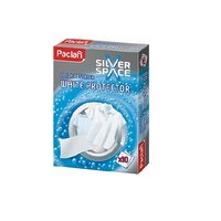Set 10 servetele pentru rufe albe Paclan Silver Space, pentru pastrarea culorii stralucitoare