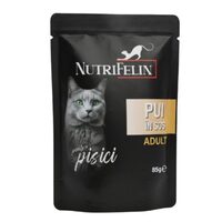 Nutrifelin Hrană umedă pentru pisici cu Pui în sos 85 g