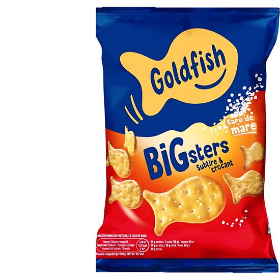 Crackers Goldfish bigsters sare de mare 80g