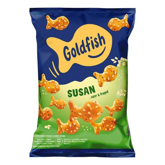 Crackers cu susan Goldfish, 80 g 