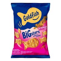 Biscuiti cu gust de condimente orientale Goldfish Bigsters, 80 g