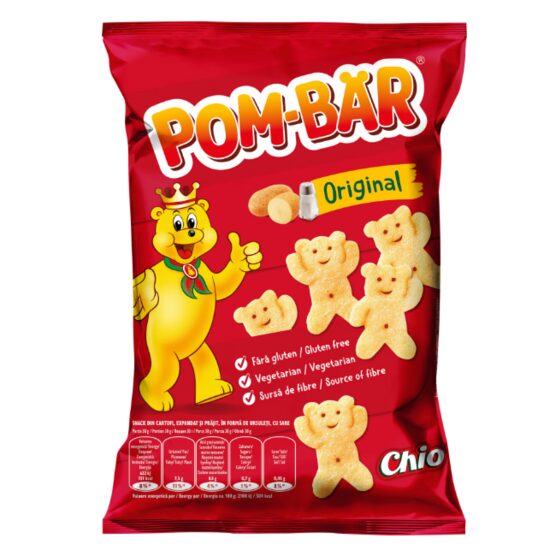 Snack din cartofi cu sare 50g,Pom-Bär