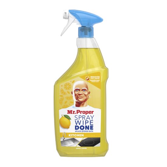 Detergent universal spray multisuprafete Mr. Proper Lemon, 800 ml