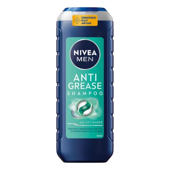 Sampon pentru barbati cu extract de salvie Anti Grease, 500ml, Nivea