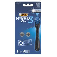 BIC Flex3 Aparat de Ras Hibrid 4 Bucăți