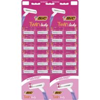 BIC Twin Lady Aparat de Ras pentru Femei cu 2 Lame