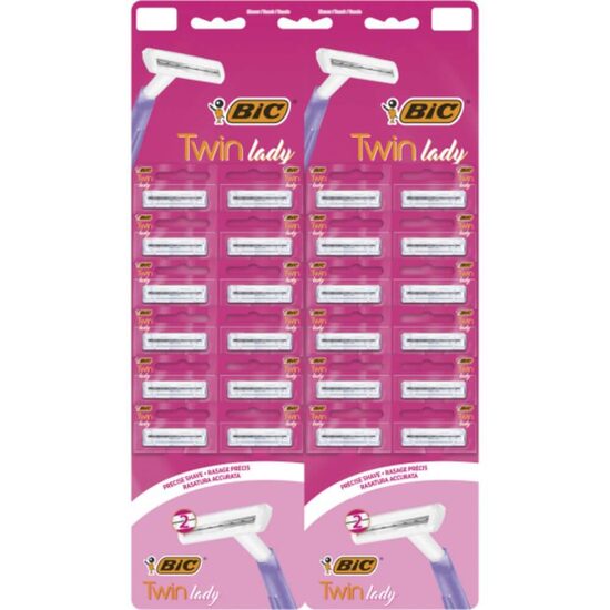 BIC Twin Lady Aparat de Ras pentru Femei cu 2 Lame