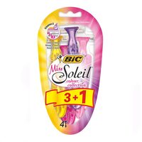 BIC Miss Soleil Colour Collection Aparat de Ras pentru Femei cu 3 Lame