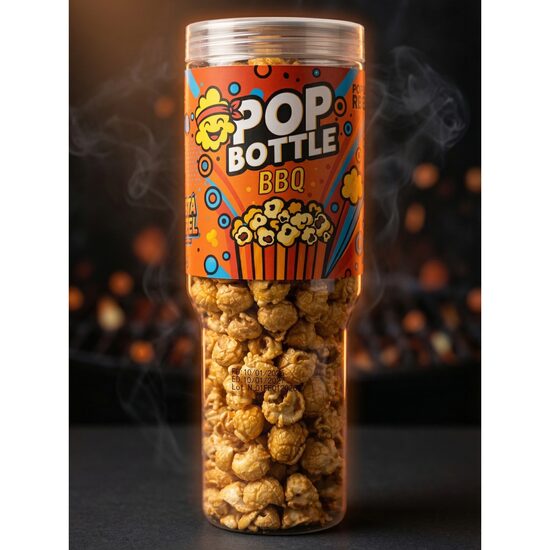Popcorn Pop Bottle BBQ Smokey 150g