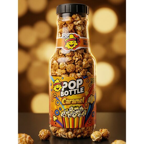 Popcorn Pop Bottle Caramel 260g