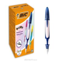 Stilou Bic Easy clic Standard cu Rezerva, 20 bucati