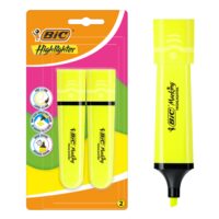 Evidentiator Highlighter Flat galben Bl/2 buc.