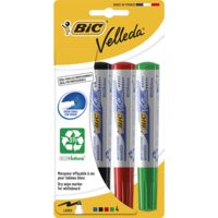 Marker tabla alba ECO Velleda 1701 asortate Blister/4