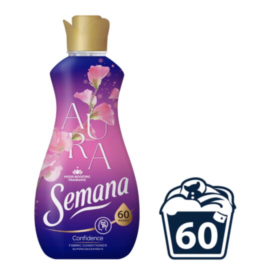Balsam de rufe Superconcentrat Semana Aura Confidence, 60 spălări, 1,2 L