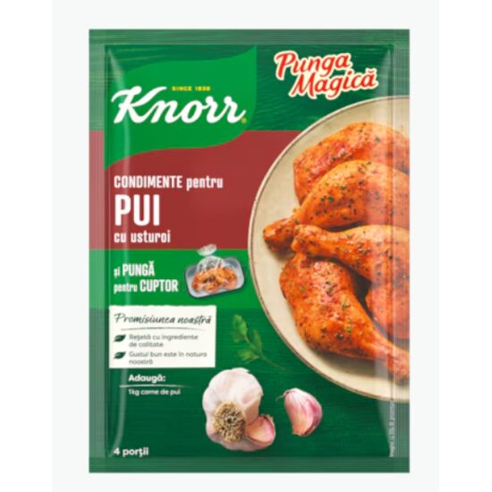 Knorr Punga Magică pentru Friptură de Pui cu Usturoi