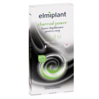 Benzi depilatoare Elmiplant Charcoal Power pentru corp, 12 buc