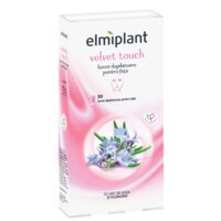 Benzi depilatoare Elmiplant Velvet Touch pentru fata, 20 buc