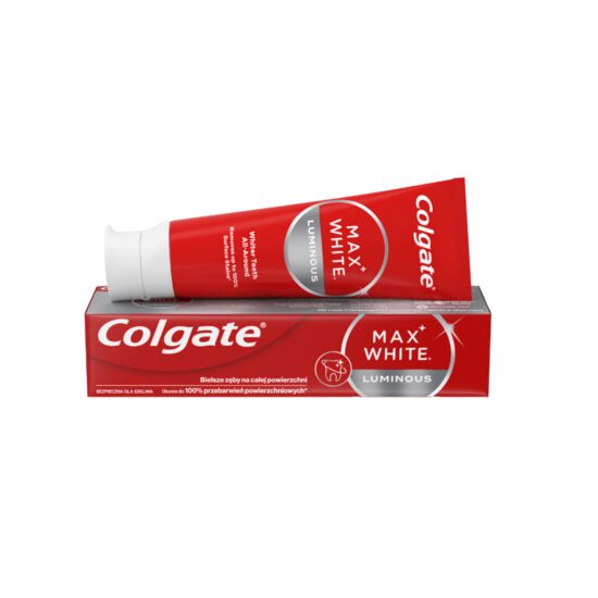 Pasta de dinti Colgate Max White Luminous pentru albire, 75 ml