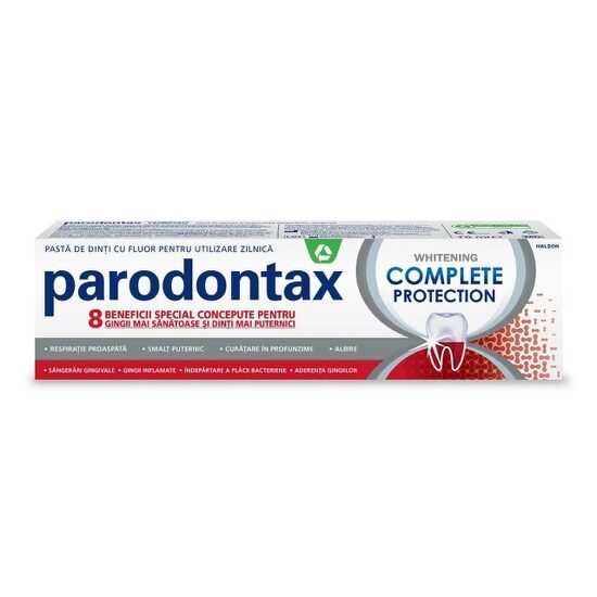 Parodontax pastă de dinți Complete Protection Whitening 75 ml