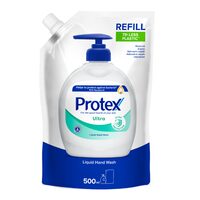 Rezerva sapun lichid Protex Ultra cu ingredient natural antibacterian, 500 ml