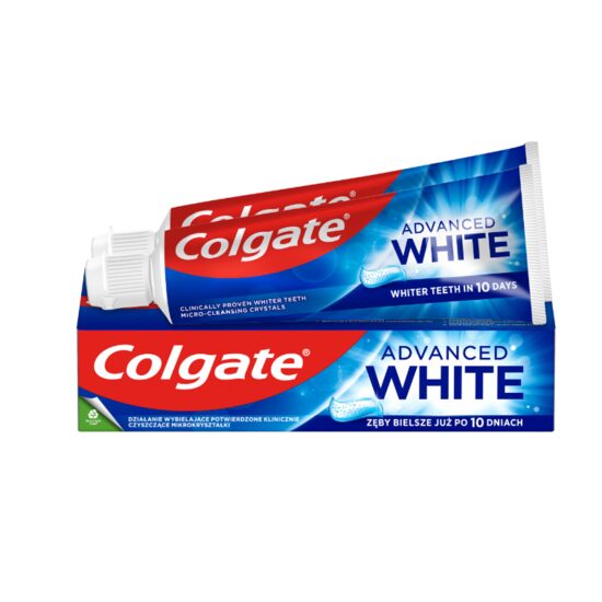 Pachet Pasta de dinti Colgate Advanced White 2x75 ml