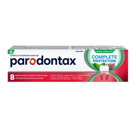Parodontax pastă de dinți Complete Herbal Sensation 75 ml