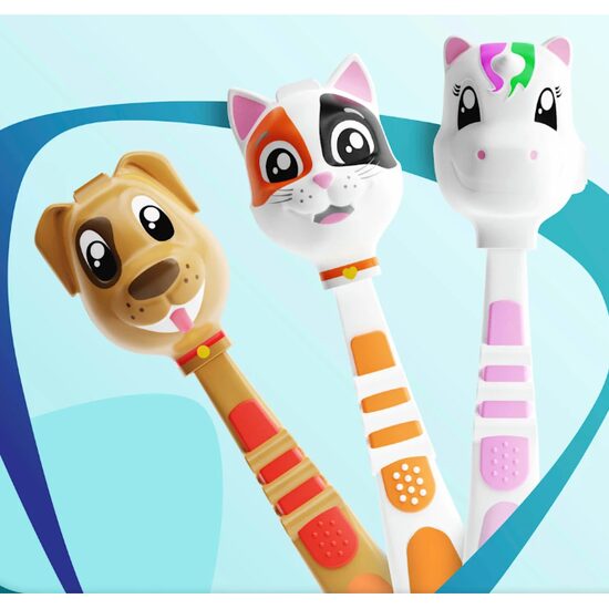 Periuţă de dinţi Pronamel Kids Soft cu peri moi pentru copii cu vârsta între 3-6 ani, 1 buc