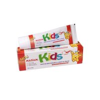 MAXAM Kids Strawberry, Pastă de Dinți pentru Copii 65ml – Aromă de Căpșuni