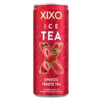 Bautura pe baza de ceai negru XIXO Ice Tea Capsuni, 250ml, SGR