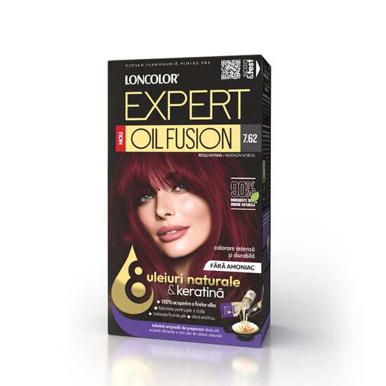 Loncolor Expert Oil Fusion 7.62 Roșu Intens