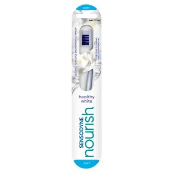 Periuta de dinti Nourish Healthy White Soft, 1 bucata, Sensodyne