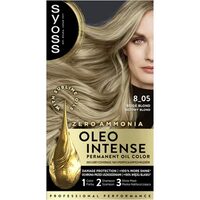 Vopsea de par fara amoniac Color Oleo 8-05 blond bej, 115ml, Syoss
