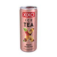 Bautura XIXO ceai negru cu aroma de piersica, doza, 0.25 l, SGR