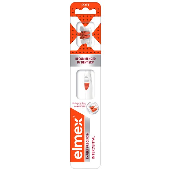 Periuță de dinți Elmex Interdental Precision pentru curățare interdentară precisă