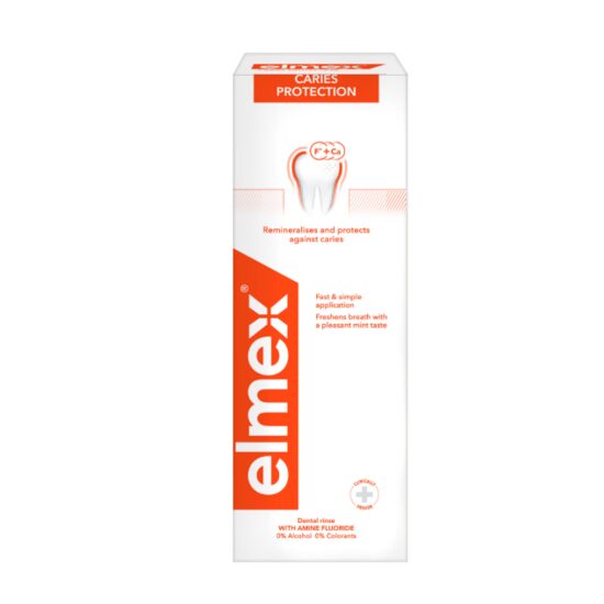 Apă de gură Elmex Caries Protection pentru protecție împotriva cariilor, 400 ml