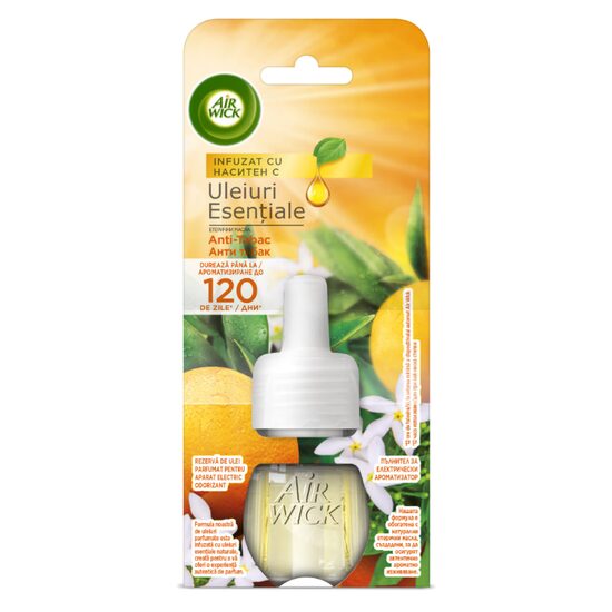 Rezerva odorizant electric anti-tabac Air Wick, 19 ml
