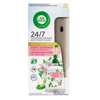 Odorizant de camera kit spray automat fara aerosoli Air Wick, Buchet de Iasomie, 228ml