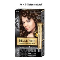 BELLE'FINE Vopsea de Păr Nr. 4.0